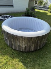 Bestway LAY-Z-SPA Bahamas AirJet Whirlpool, 180x66cm - Holz-Optik (60005_21)