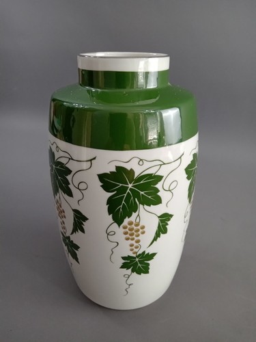 Blumenvase mit weinlaubmuster - mit,