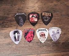 METALLICA PLEKTRUM FRANKFURT BERLIN KUTTE PATCH PIN BASS GITARRE IRON MAIDEN 