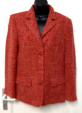 Damen Blazer Boucle Rosarot-meliert Gr.38