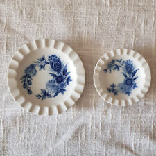 Schumann Arzberg Bavaria - Schale Aschenbecher, Echt Cobalt, Porzellan, Paar 