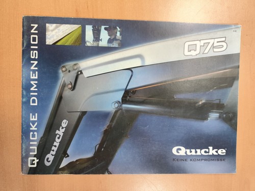 Quicke frontlader traktor - frontlader,