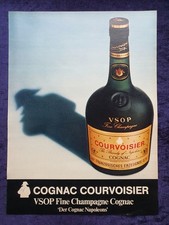 Courvoisier Cognac VSOP, originale Werbung aus 1980