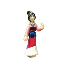 Polly Pocket / Disney - Mulan Figur - 1997 - Bluebird - Mulans Palace