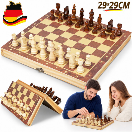 Schachbrettspiel 29x29cm - schachbrettspiel,