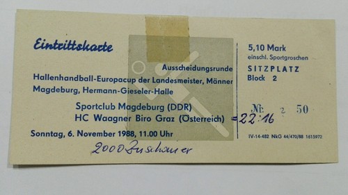 Ticket handball magdeburg - ticket,