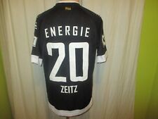 FC Energie Cottbus saller Ausweich Matchworn Trikot 2015/16 + Nr.20 Zeitz Gr.M