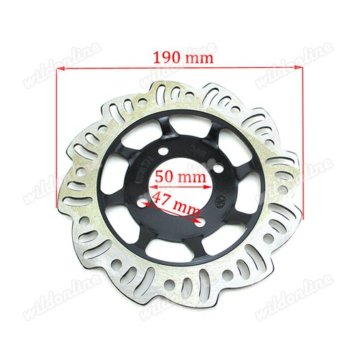 190mm bremsscheibe 50mm - bremsscheibe, id
