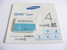 4GB SDHC Card Class 6  ( 4 GB