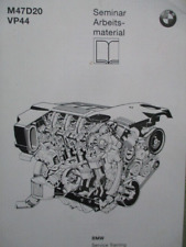 BMW Arbeitsmaterial Motor M47D20 VP44 E46 Diesel Triebwerk E-OBD