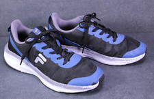 Fila Herren Sneaker Sportschuhe Gr. 43 schwarz blau grau Synthetik CH1-627