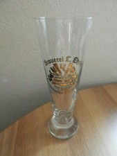 Altes Bierglas Brauerei L. Ehnle Goldschrift 0,3 Liter Lauterbacher Weizenbier