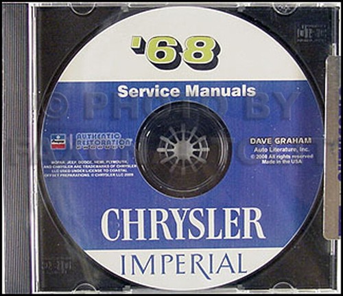 1968 chrysler shop - chrysler, manuell