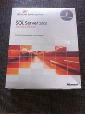 MS SQL Server 2005 Standard Edt. inkl. 5 Clients Deutsch mit MwSt Rechnung