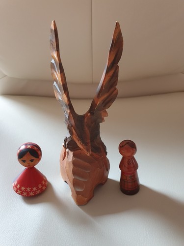 Konvolut 3x holzfiguren - #,