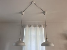 2 RANARP Hängelampe, Weiß