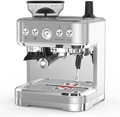 Espressomaschine mit mahlwerk - espressomaschine,