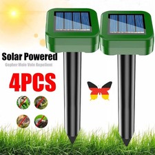 4x Maulwurfschreck Solar