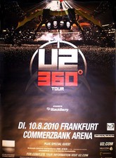 U 2 rares Konzertplakat von
