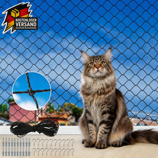 Katzennetz Balkon 3x6m