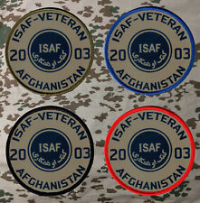 ISAF-VETERAN"Aufnäher"Patch/B