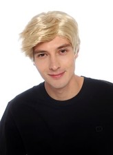 Perücke Herren Männer kurz