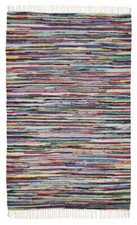 Fleckerl Teppich Multi