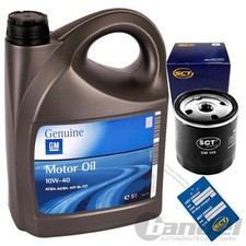 ÖLFILTER + OPEL 10W40 ÖL passend für ZAFIRA VECTRA C CORSA A B ASTRA F G