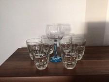 6 x Bombay Sapphire Gin Glas Longdrink Tumbler + 1 x Bombay Sapphire Ballonglas