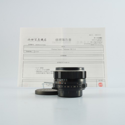 Sehr gut serviced pentax super - gut,