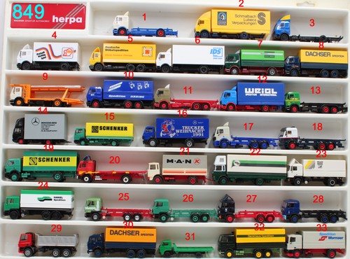Bastelmodelle herpa a - herpa, u.a