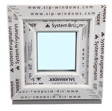 Kunststofffenster Fenster Salamander, 40x40 cm bxh, weiß