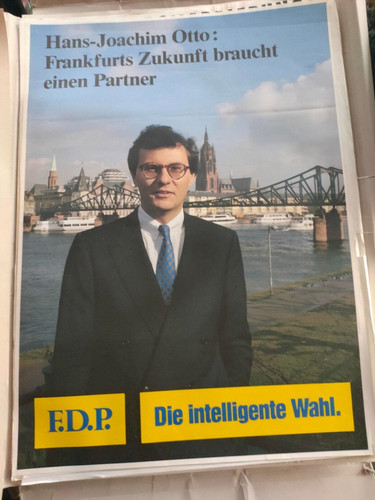 Plakat fdp die intelligente - "die,