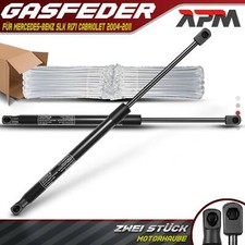 2x Gasfeder Motorhaube Dämpfer  674mm 330N für Mercedes-Benz SLK R171 Cabriolet