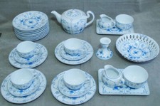 FRIESISCH BLAU AUGUST WARNEKE KANNE GEDECK KUCHENTELLER ZUCKER MILCH SCHALE usw.