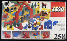 Lego 258 Vintage Bausatz 70er