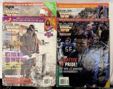 Vintage WWF Magazine Lot 4