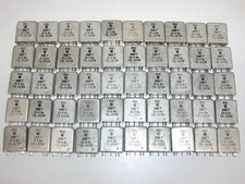 250 stück ddr relais mit - mit, gold