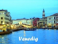 Kühlschrankmagnet „Venedig“ – Rialtobrücke – Italien Souvenir Deko