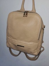 2 in 1 NP 184 TUSCANY LEATHER ORIGINAL Rucksack Tasche ITALY Damen gebraucht