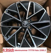 Skoda Octavia 17" Zoll Alufelgen 5E3601025C 4 Stück (1530.2)