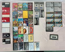 47 Musikkassetten bespielt und
