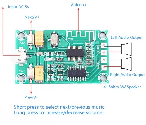 Micro usb pam8403 - pam8403, amplifier