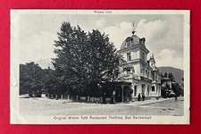 AK BAD REICHENHALL 1924 Original Wiener Café Restaurant Thalfried    ( 141469
