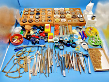 #SE4111# hochwertiger Boley, Flume Goldschmiede Uhrmacher Werkzeug *Sammlung*RAR