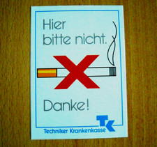 Aufkleber Techniker Krankenkasse TK alter Sticker Sammlung
