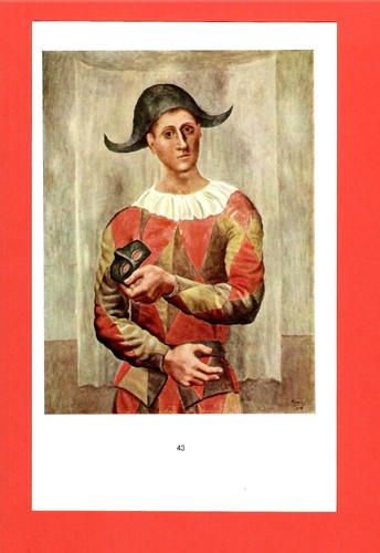 Harlekin pablo picasso - harlekin,
