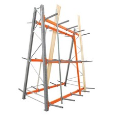 Doppelseitiges Vertikalregal ARTUS / 3,5x2,7x1 m / Profillagerregal / Regalwerk