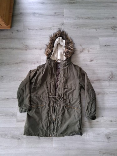 Damen parka s olivgrün - damen,
