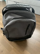 Fahrradrucksack mit Trägersystem Grau / Decathlon Elops Top Zustand